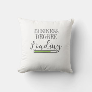 Business School Student Gift Business Degree Loadi Cushion