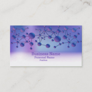 Business  Science Laboratory Elegant Modern Card