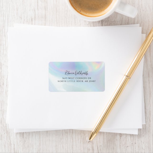 Business Script Employers Mailing Address Label (Insitu)