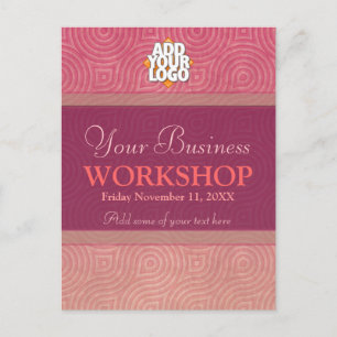 Business Seminar Workshop Invitation template