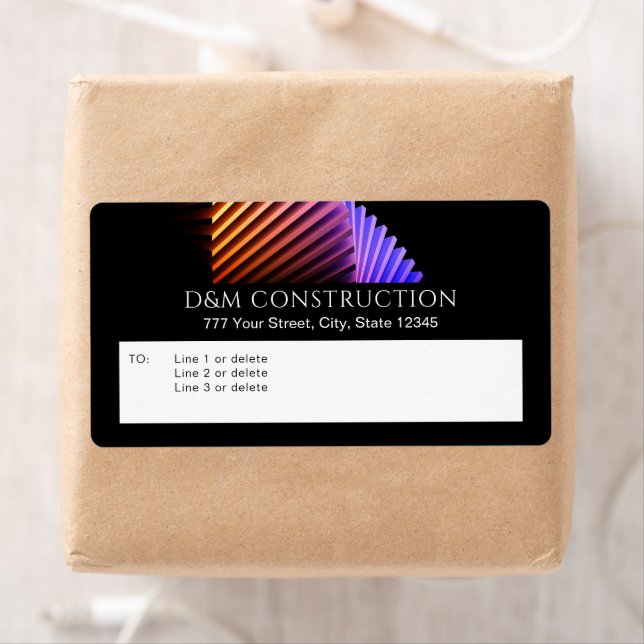 Business, Smart Design Shipping Label Vs 2 (Insitu)