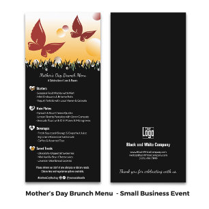 Business Special Event Mother's Day Brunch Menu