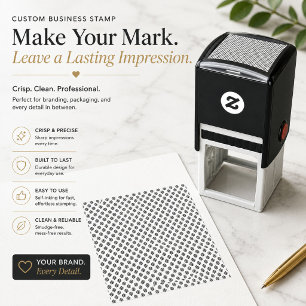 Business Stamp With Logo Business Stamps