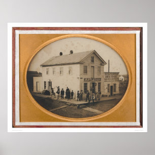 Business street corner... (40052) poster