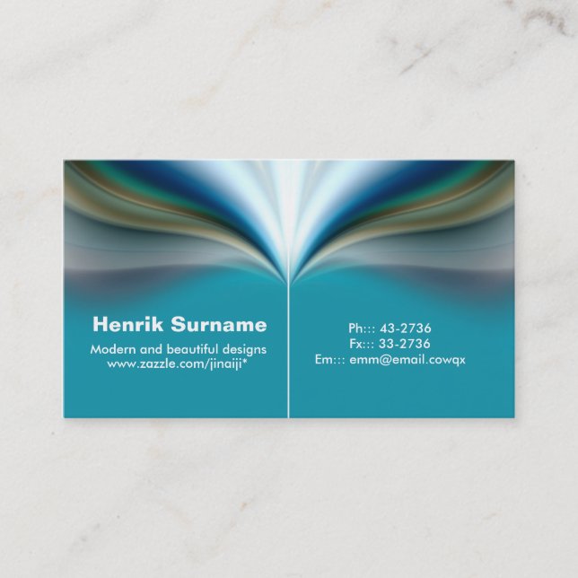 business style business card (Front)