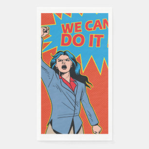 Business Superwoman  Napkin