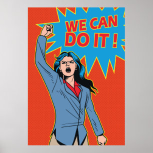 Business Superwoman  Poster