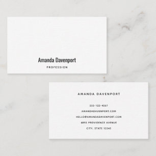 Business template 2 card