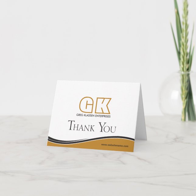 Business Thank You Card (Front)