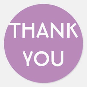 Business Thank You Classic Round Sticker