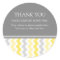 Business Thank You Company Name Yellow Chevron