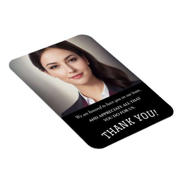 Business Thank You, Company Thank You Magnet (Right Side)