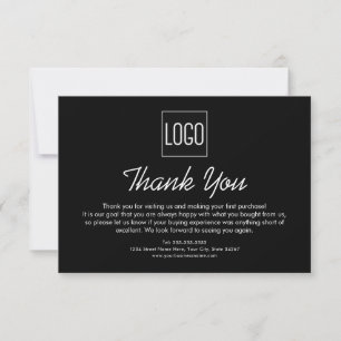 Business Thank You Note   Your Logo