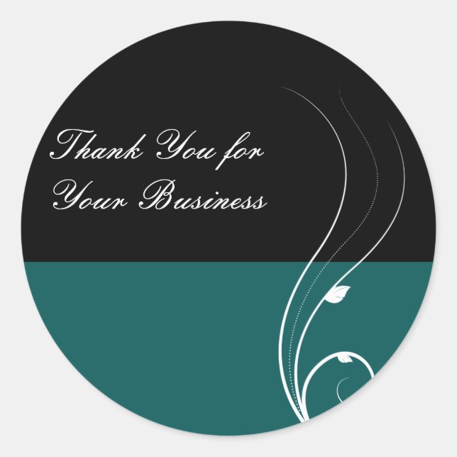 Business Thank You Stickers (Front)