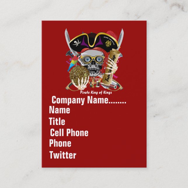 Business Theme Dual Logo Please View Notes Card (Front)