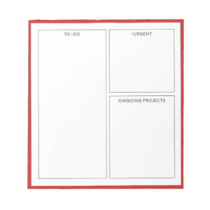 Business To-Do Notepad for Daily & Project Planner