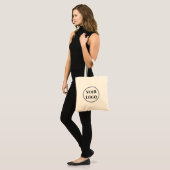 Business Tote Bag ADD  YOUR LOGO Company (Front (Model))