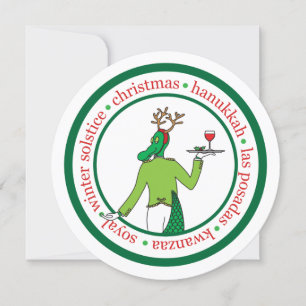 Business Unique Holiday Card