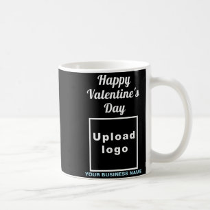 Business Valentine Greeting On Navy Blue  Coffee Mug