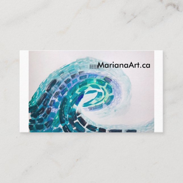 Business Wave Card (Front)