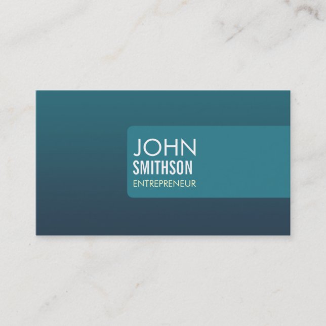 Business with Class Card (Front)