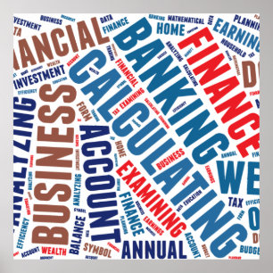 Business words poster