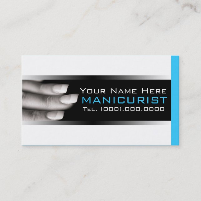 Businesscards For Nail Salons Business Card (Front)