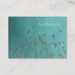 Businesscards template, wheat grass business card