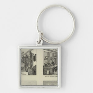 Businesses and Residences, Abilene, Kansas Key Ring