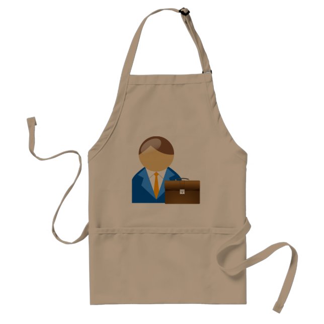 Businessman And Briefcase Apron (Front)