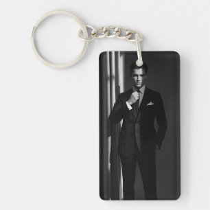 Businessman Keychain Men’s Gift for Labour Day