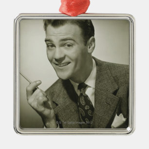 Businessman Metal Tree Decoration