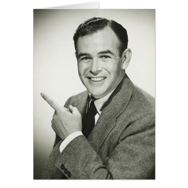 Businessman Pointing (Front)