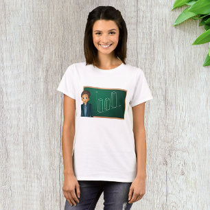 Businessman Presenting Womens T-Shirt