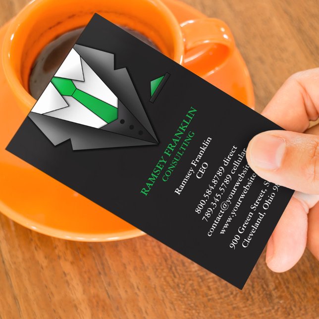 Businessman Suit Business Card (Creator Uploaded)