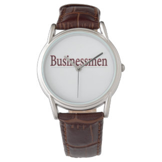 Businessmen design watch