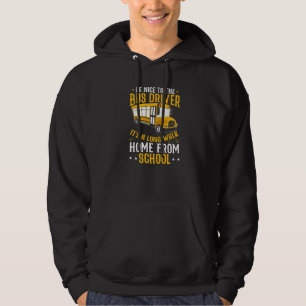 Busman Be Nice To The School Bus Driver Hoodie