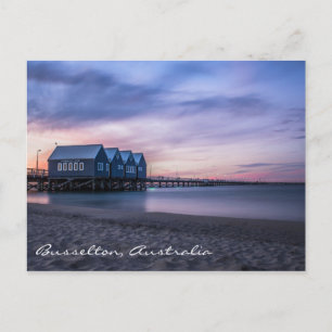 Busselton Jetty at Dusk Postcard