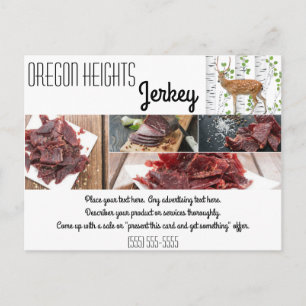 Bussiness Advertising Card Deer Doe Buck Woodland