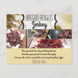 Bussiness Advertising Card Sunset Barn Country Rus