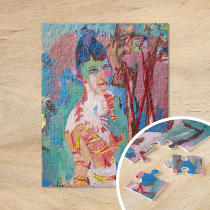 Bust of a Coloured Girl Albert Müller Jigsaw Puzzle