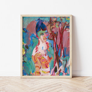 Bust of a Coloured Girl   Albert Müller Poster