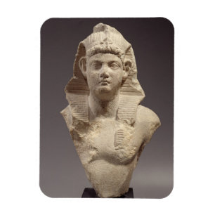 Bust of a Roman Emperor as a pharaoh (marble) Magnet