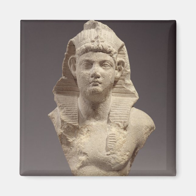 Bust of a Roman Emperor as a pharaoh (marble) Magnet (Front)