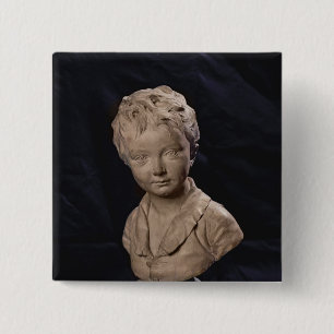 Bust of Alexandre Brongniart 15 Cm Square Badge