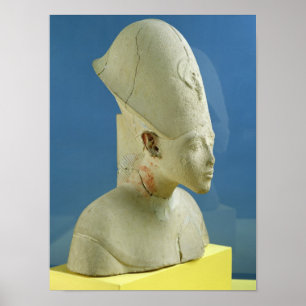 Bust of Amenophis IV  from Tell el-Amarna Poster