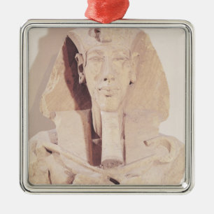 Bust of Amenophis IV from the Temple of Amun Metal Ornament