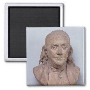 Bust of Benjamin Franklin  1778 Magnet