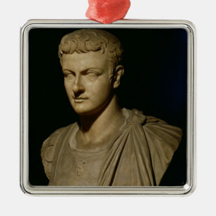 Bust of Caligula Metal Tree Decoration
