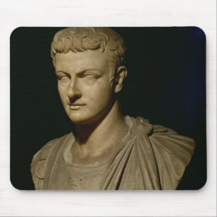 Bust of Caligula Mouse Pad